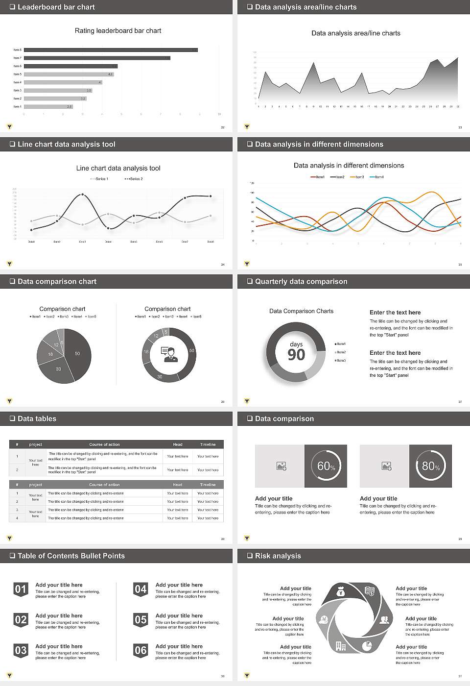 Dalhousie University General Purpose PPT Template16:9 ratio PPT effect preview image4