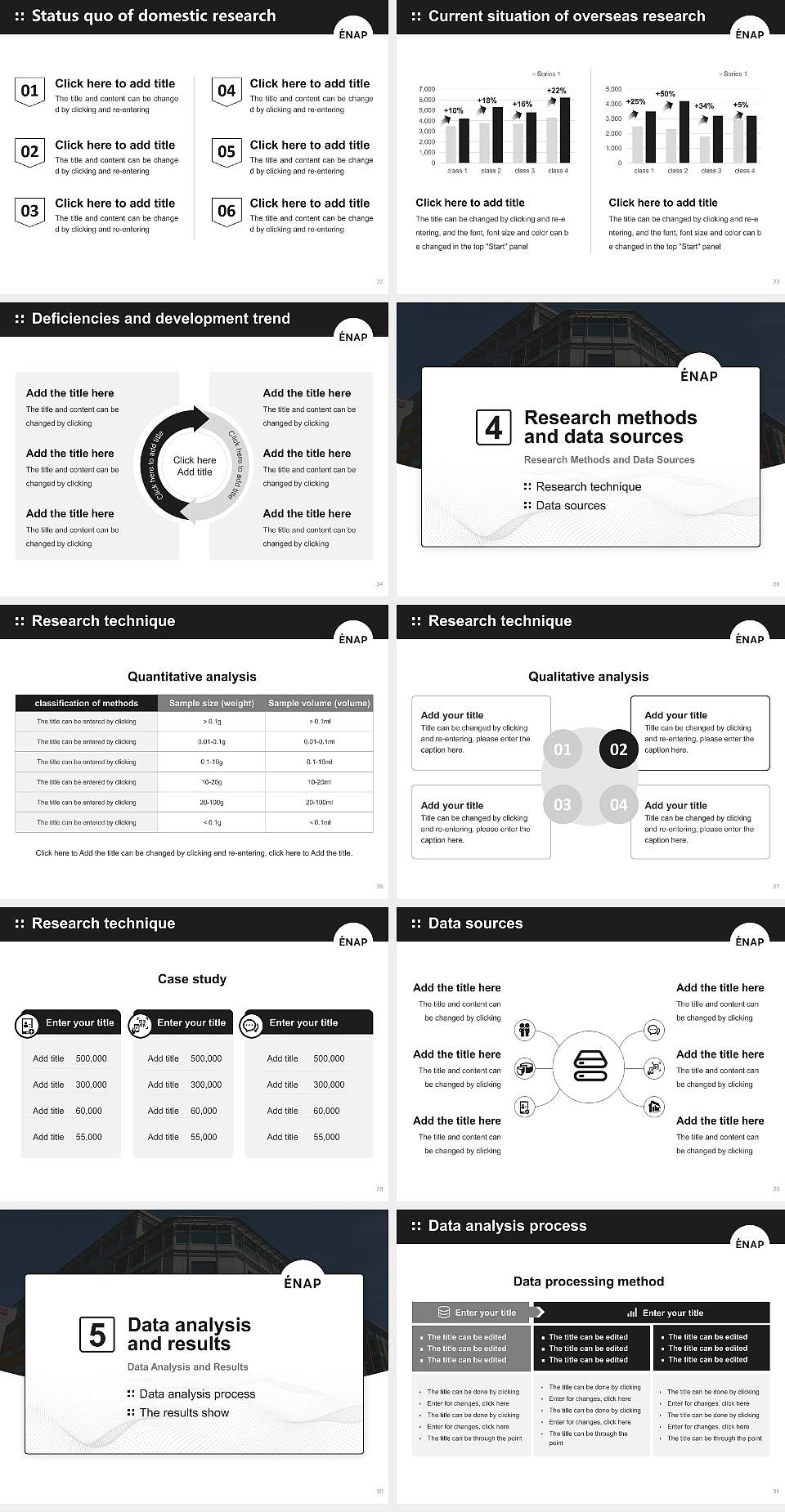 National School of Public Administration Graduation Thesis Defense PPT Template4:3 ratio PPT effect preview image4