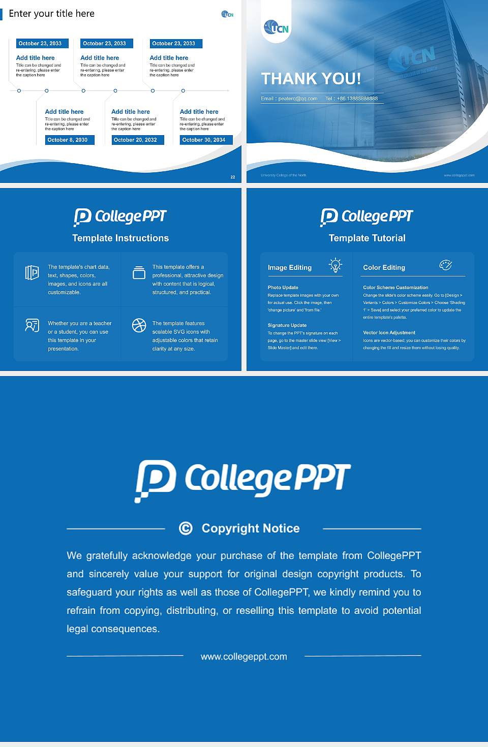University College of the North Lecture Sharing and Networking Event PPT Template4:3 ratio PPT effect preview image4
