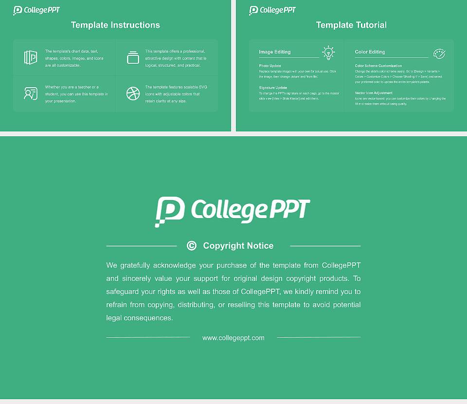 Iwate University of Health and Medical Sciences Course/Courseware Creation PPT Template16:9 ratio PPT effect preview image5