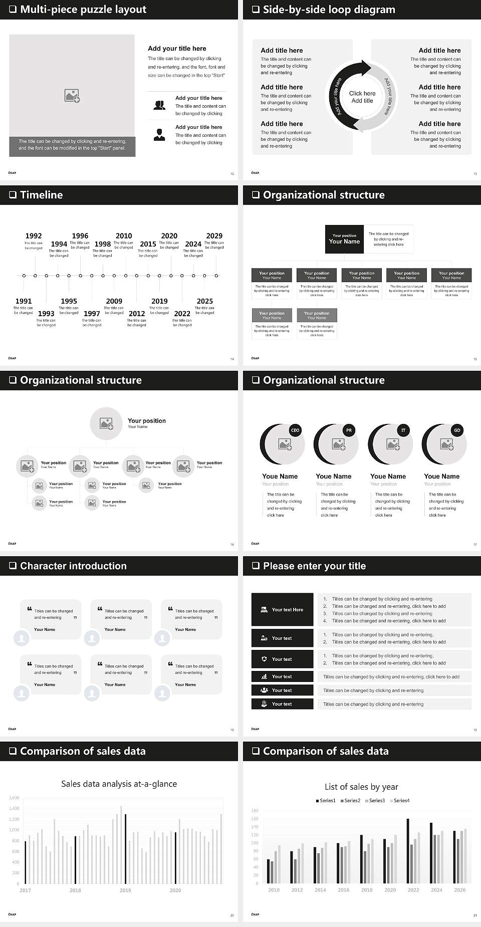 National School of Public Administration General Purpose PPT Template4:3 ratio PPT effect preview image3