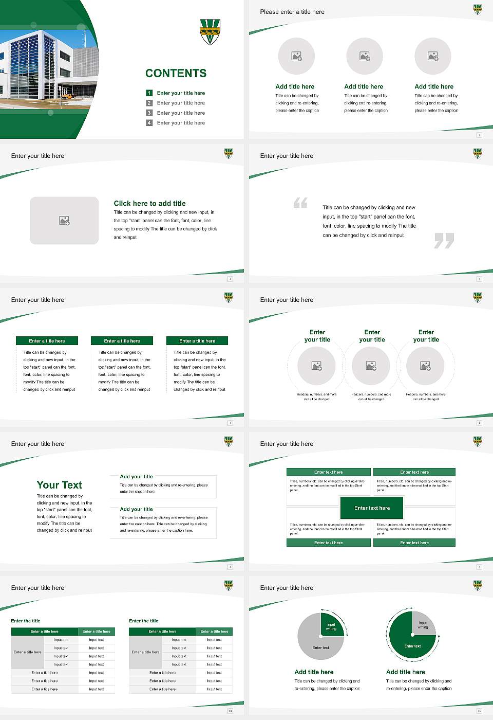 University of Quebec at Trois-Rivières Course/Courseware Creation PPT Template16:9 ratio PPT effect preview image2