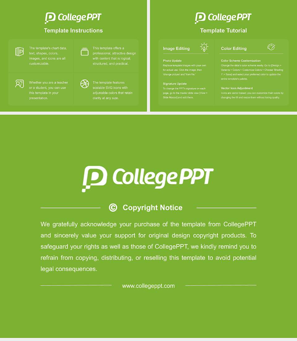 University of the Fraser Valley Course/Courseware Creation PPT Template4:3 ratio PPT effect preview image5