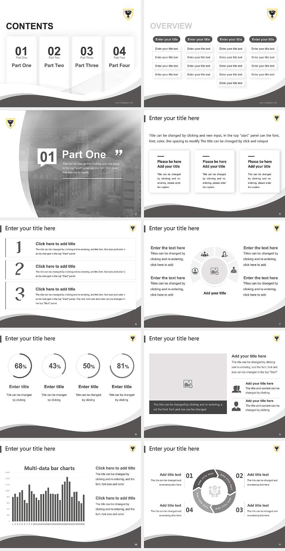 Dalhousie University Lecture Sharing and Networking Event PPT Template4:3 ratio PPT effect preview image2