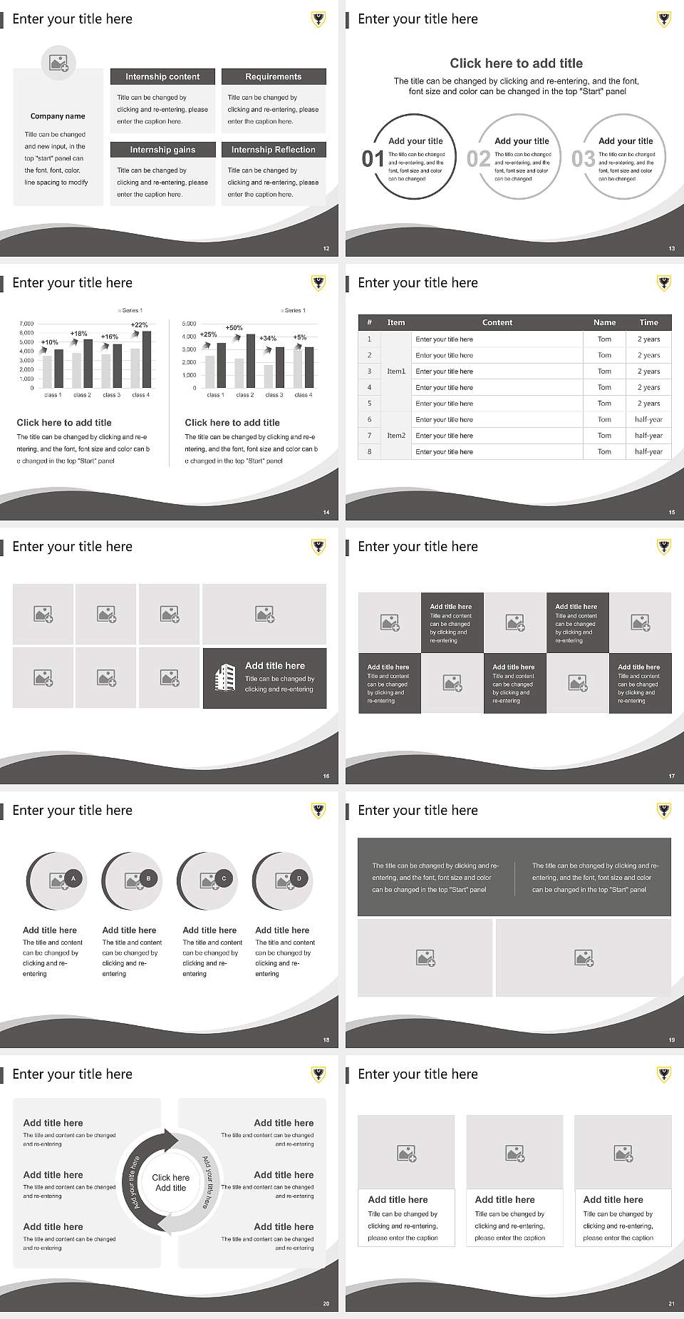 Dalhousie University Lecture Sharing and Networking Event PPT Template4:3 ratio PPT effect preview image3