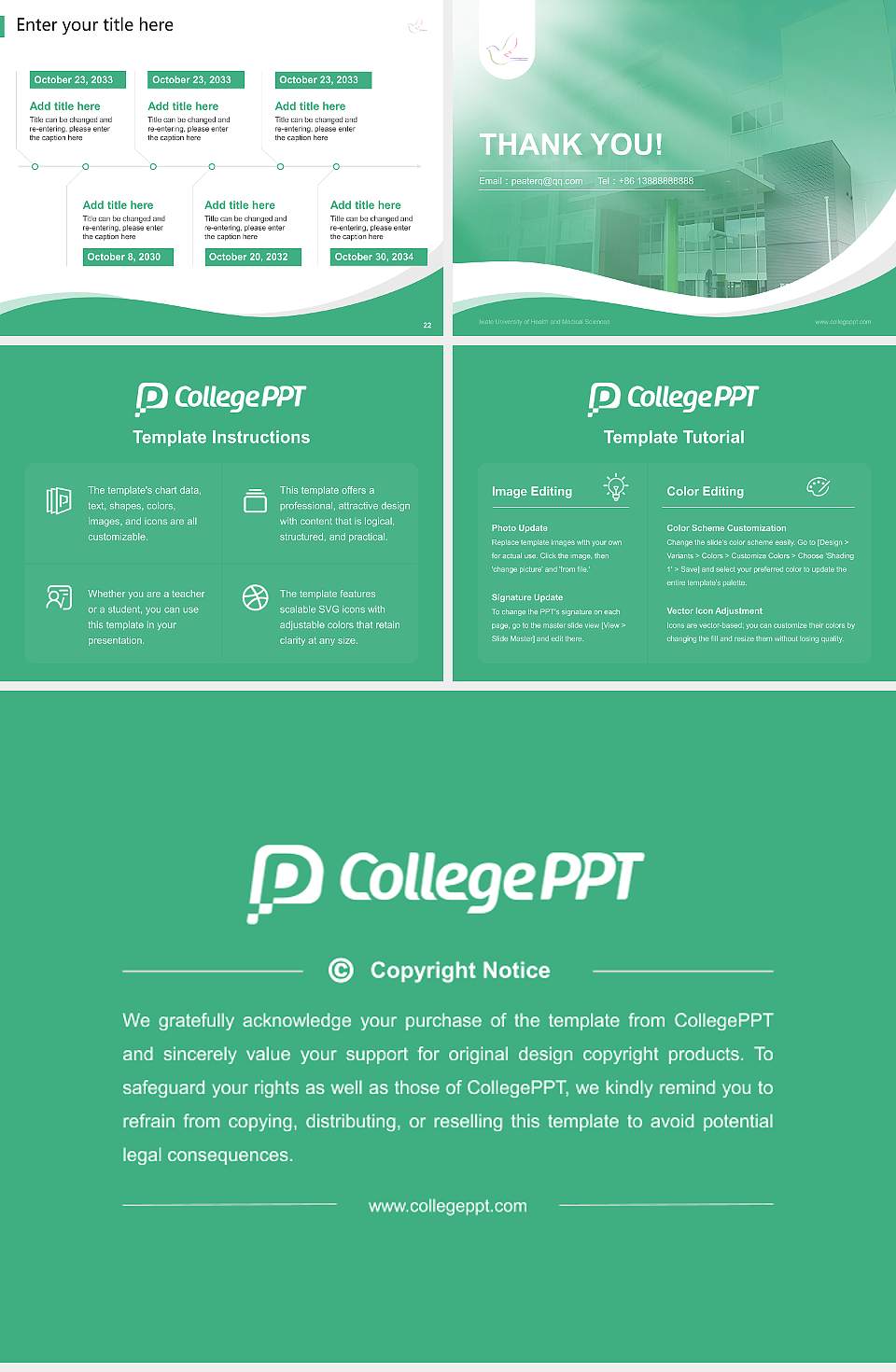 Iwate University of Health and Medical Sciences Lecture Sharing and Networking Event PPT Template4:3 ratio PPT effect preview image4