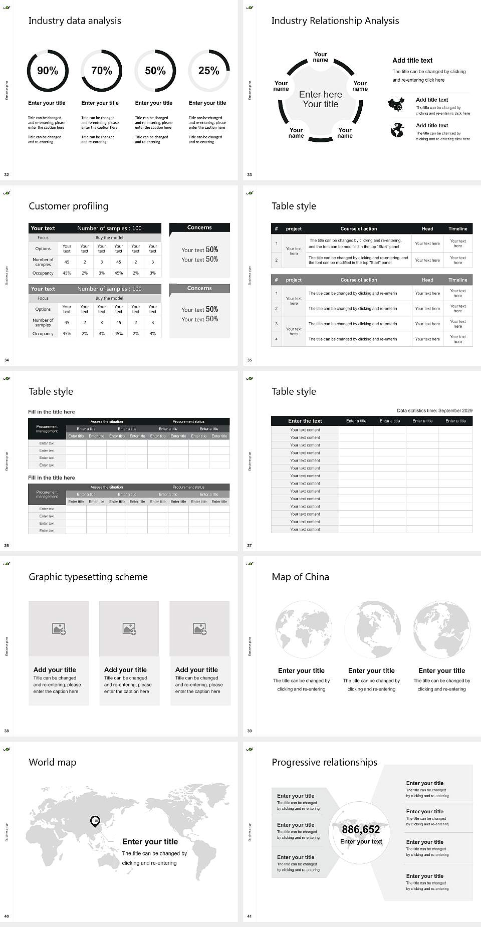 University of French Ontario Competition/Entrepreneurship Contest PPT Template4:3 ratio PPT effect preview image5