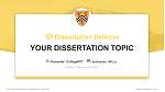 University of Waterloo Graduation Thesis Defense PPT Template