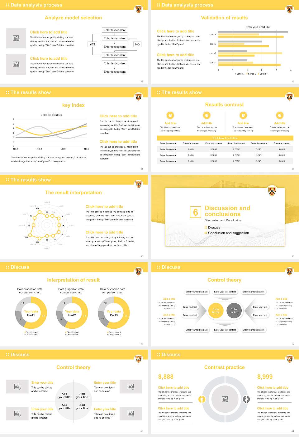 University of Waterloo Graduation Thesis Defense PPT Template16:9 ratio PPT effect preview image5