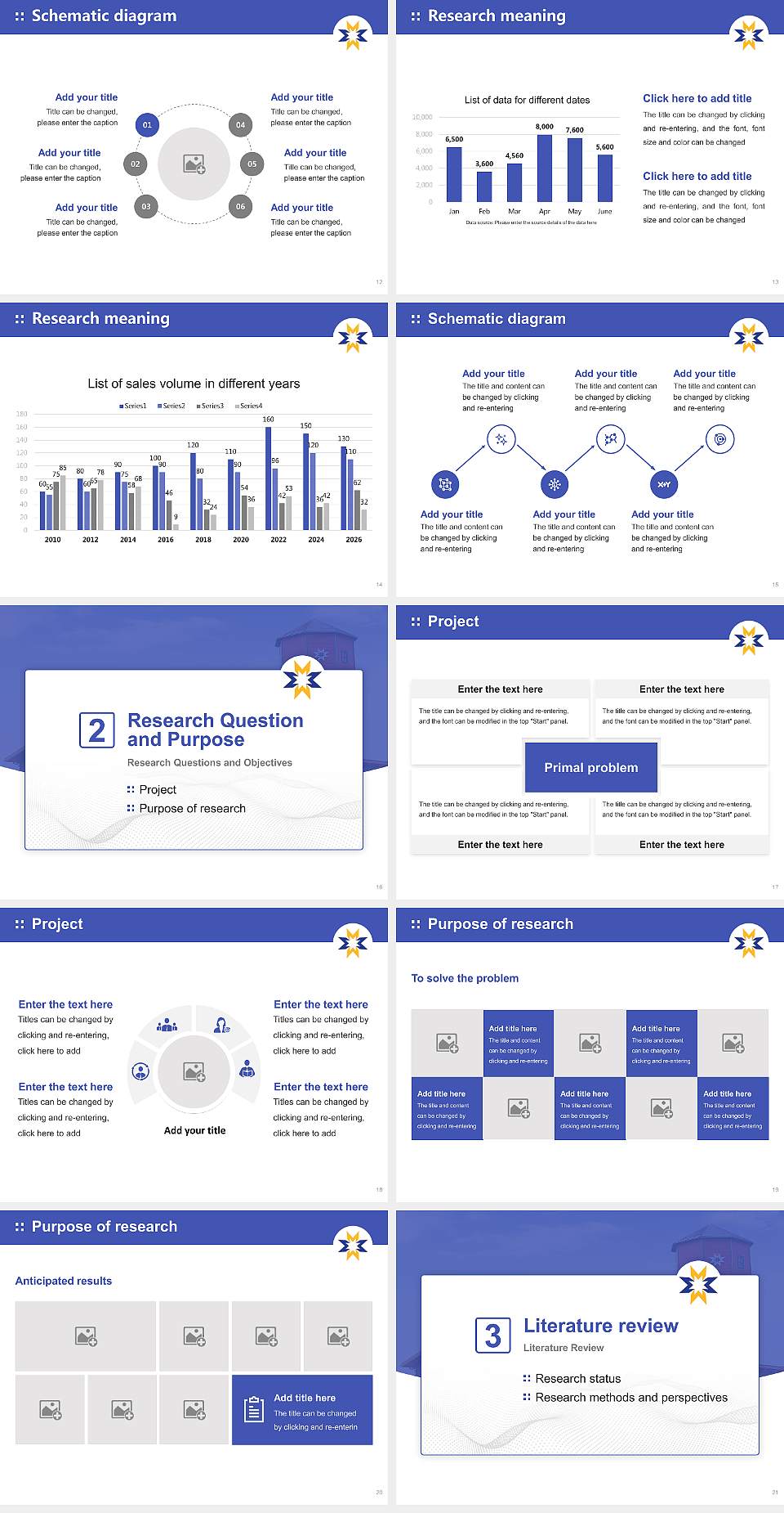 St. Mary’s University, Calgary Graduation Thesis Defense PPT Template4:3 ratio PPT effect preview image3