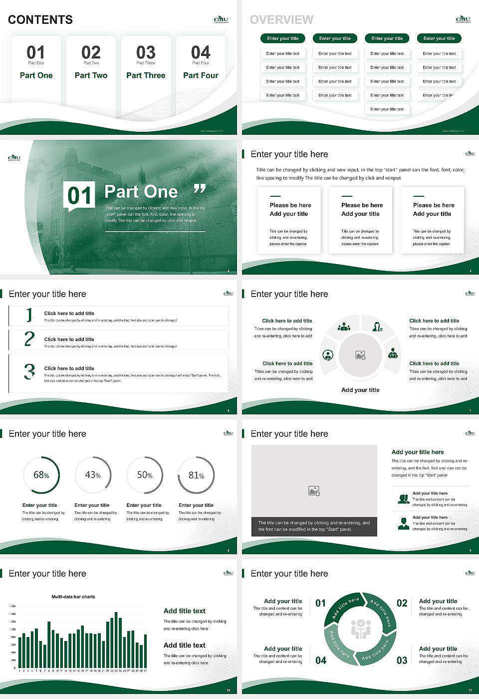 Canadian Mennonite University Lecture Sharing and Networking Event PPT Template16:9 ratio PPT effect preview image2