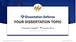 Trinity Western University Graduation Thesis Defense PPT Template