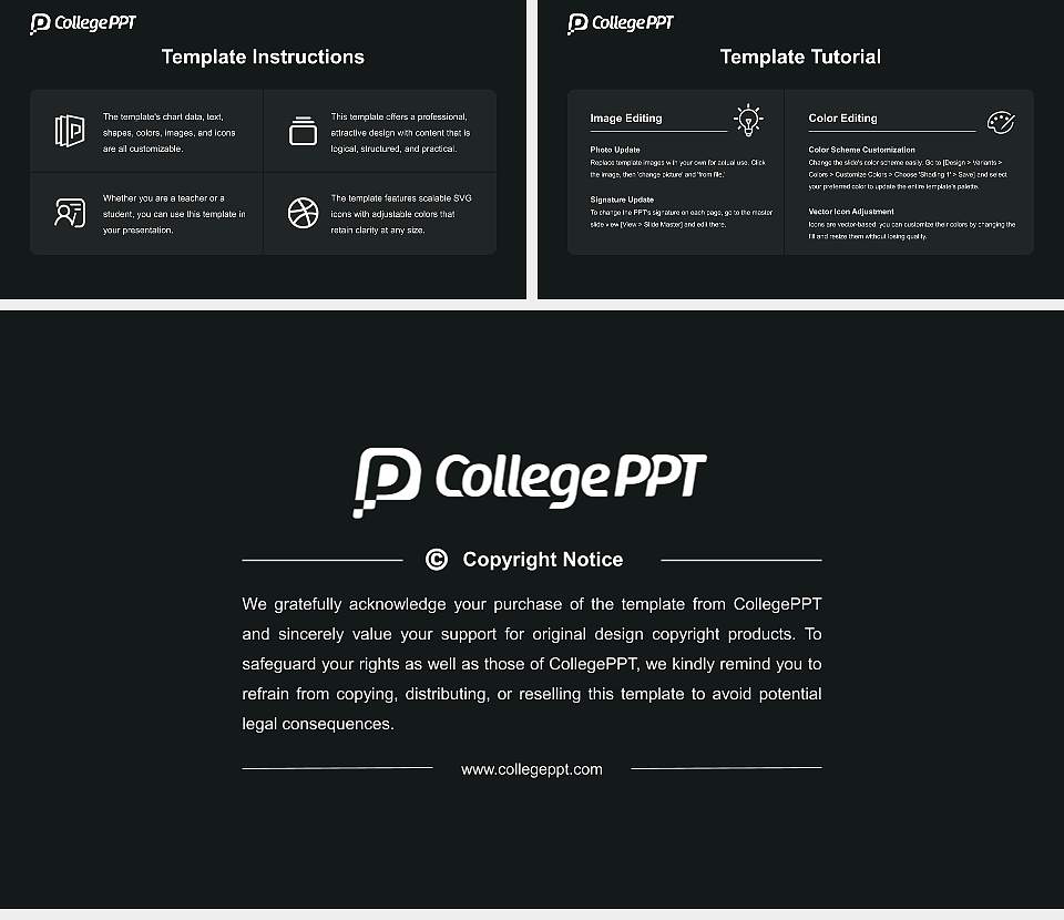 University of French Ontario Academic Presentation/Research Findings Report PPT Template16:9 ratio PPT effect preview image5
