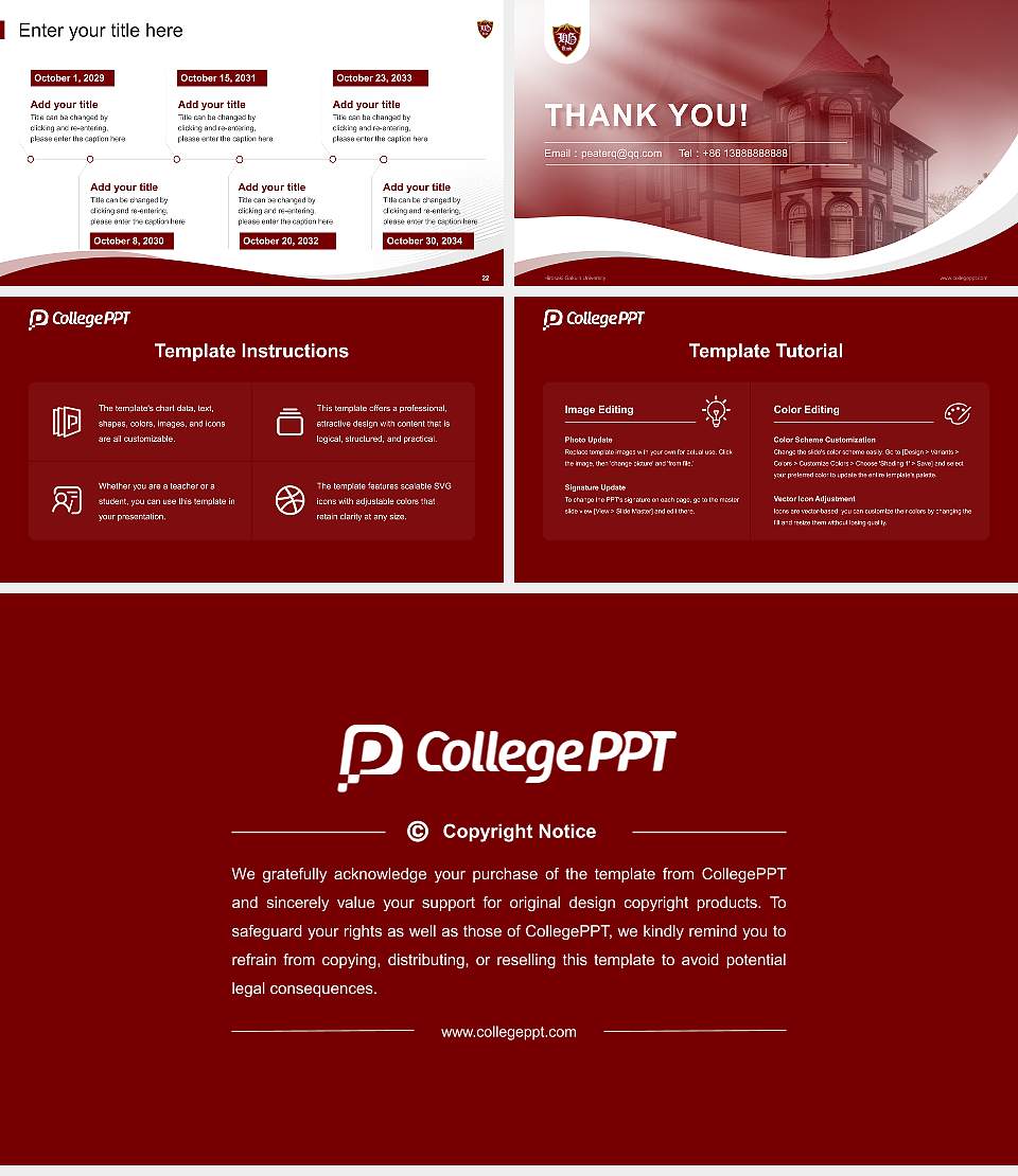 Hirosaki Gakuin University Lecture Sharing and Networking Event PPT Template16:9 ratio PPT effect preview image4