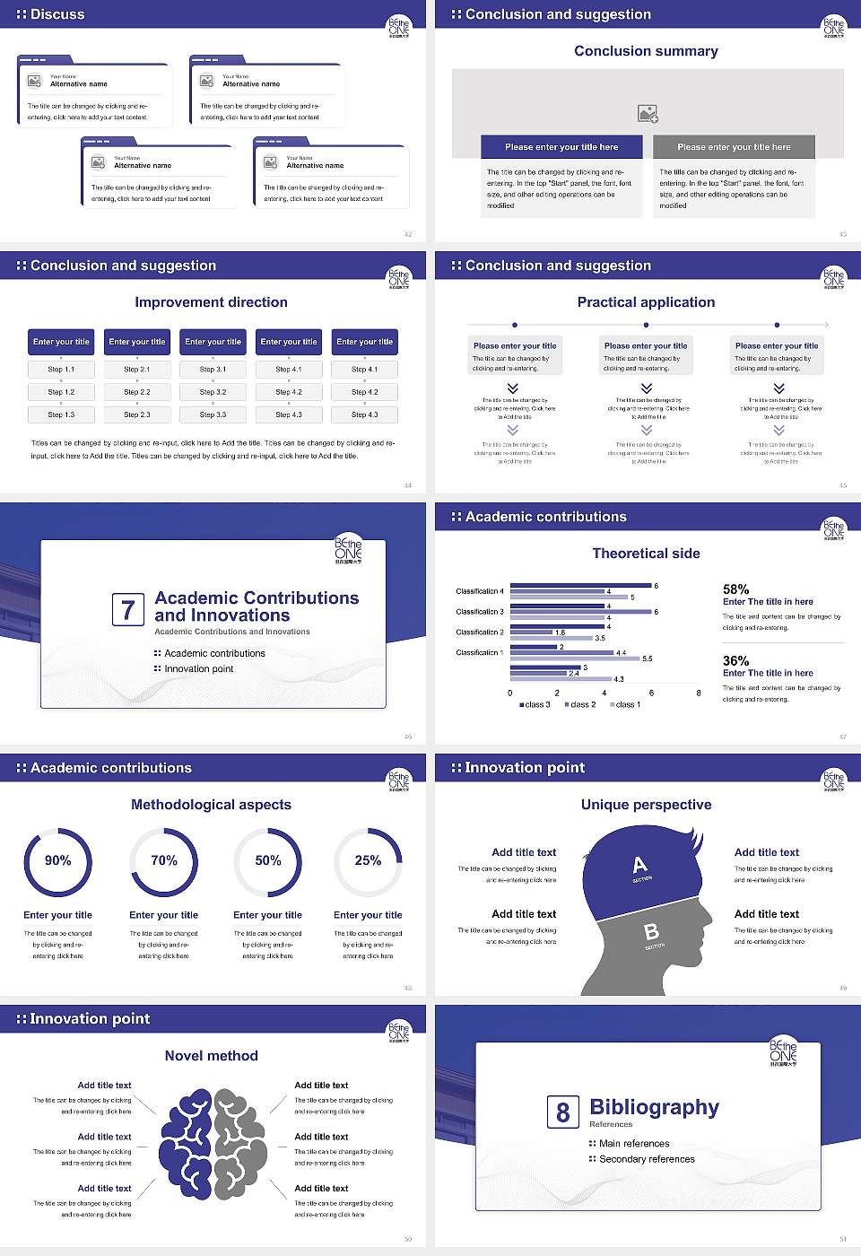 Hagoromo University of International Studies Graduation Thesis Defense PPT Template16:9 ratio PPT effect preview image6