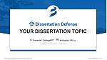 International Budo University Graduation Thesis Defense PPT Template