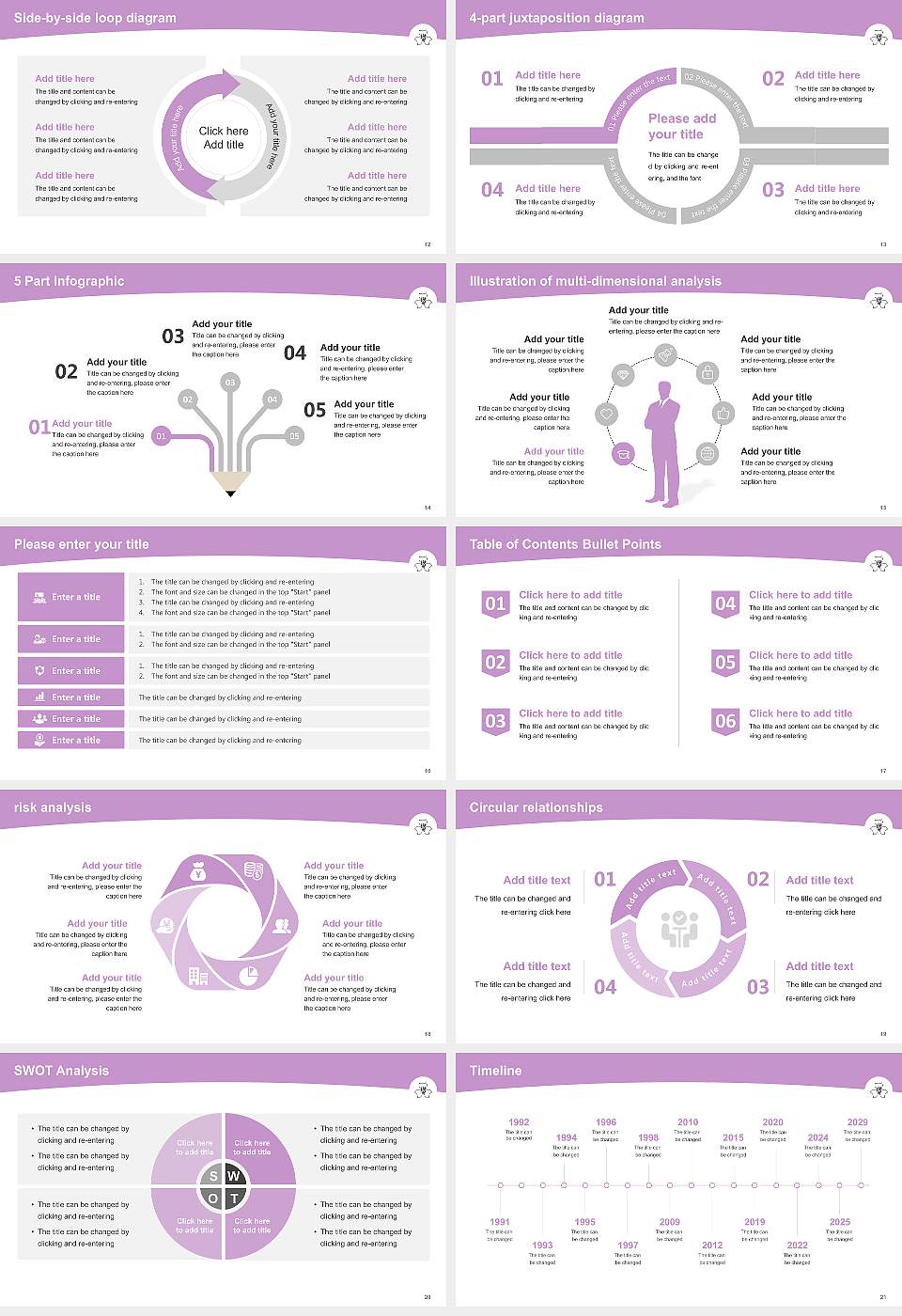 Gunma Prefectural Women’s University Academic Presentation/Research Findings Report PPT Template16:9 ratio PPT effect preview image3