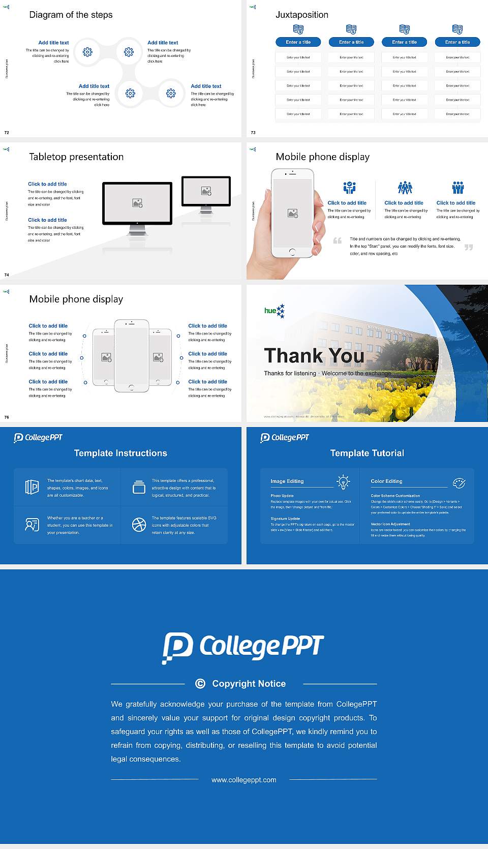 Hokkaido University of Education Competition/Entrepreneurship Contest PPT Template16:9 ratio PPT effect preview image9