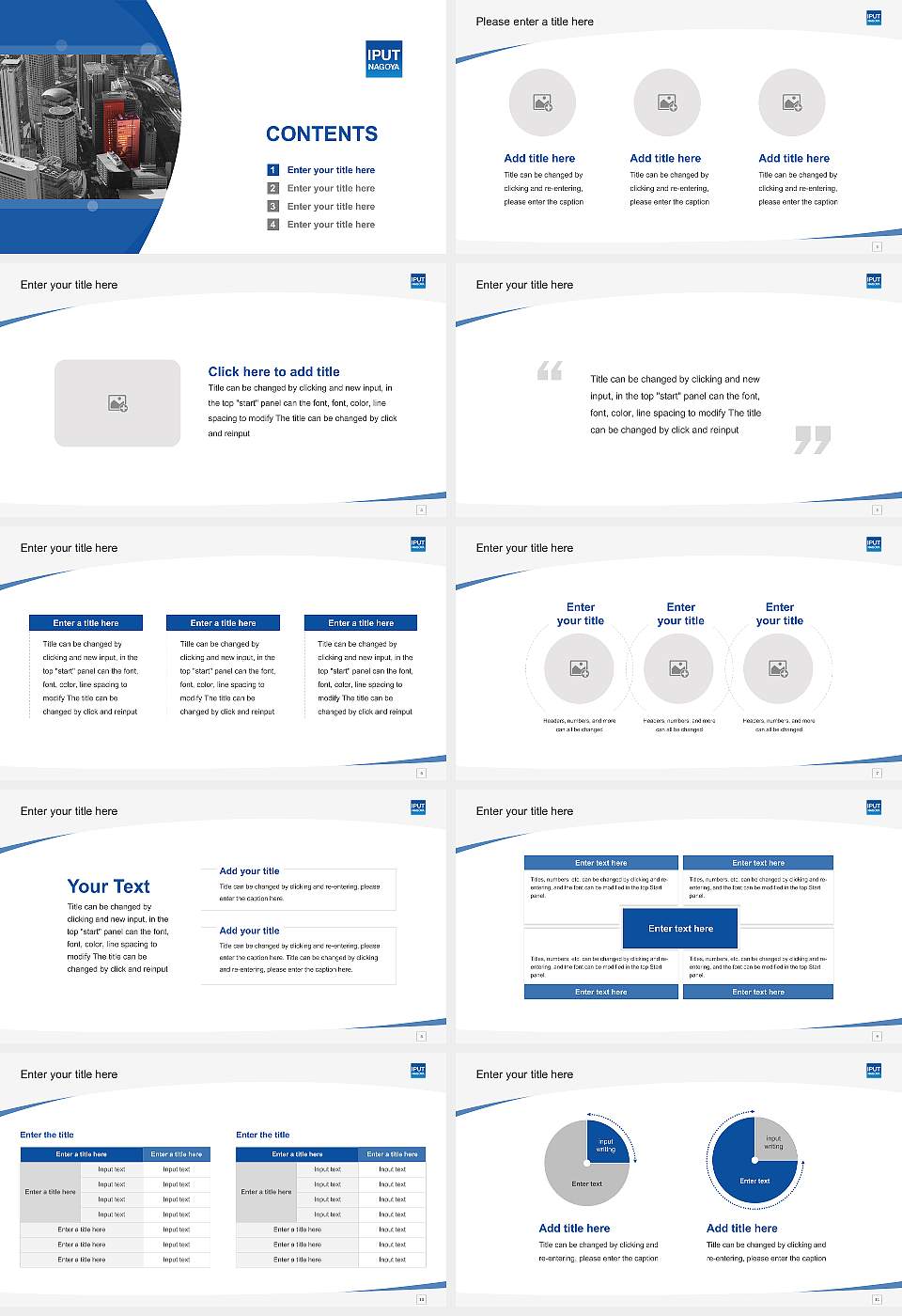 International Professional University of Technology in Osaka Course/Courseware Creation PPT Template16:9 ratio PPT effect preview image2