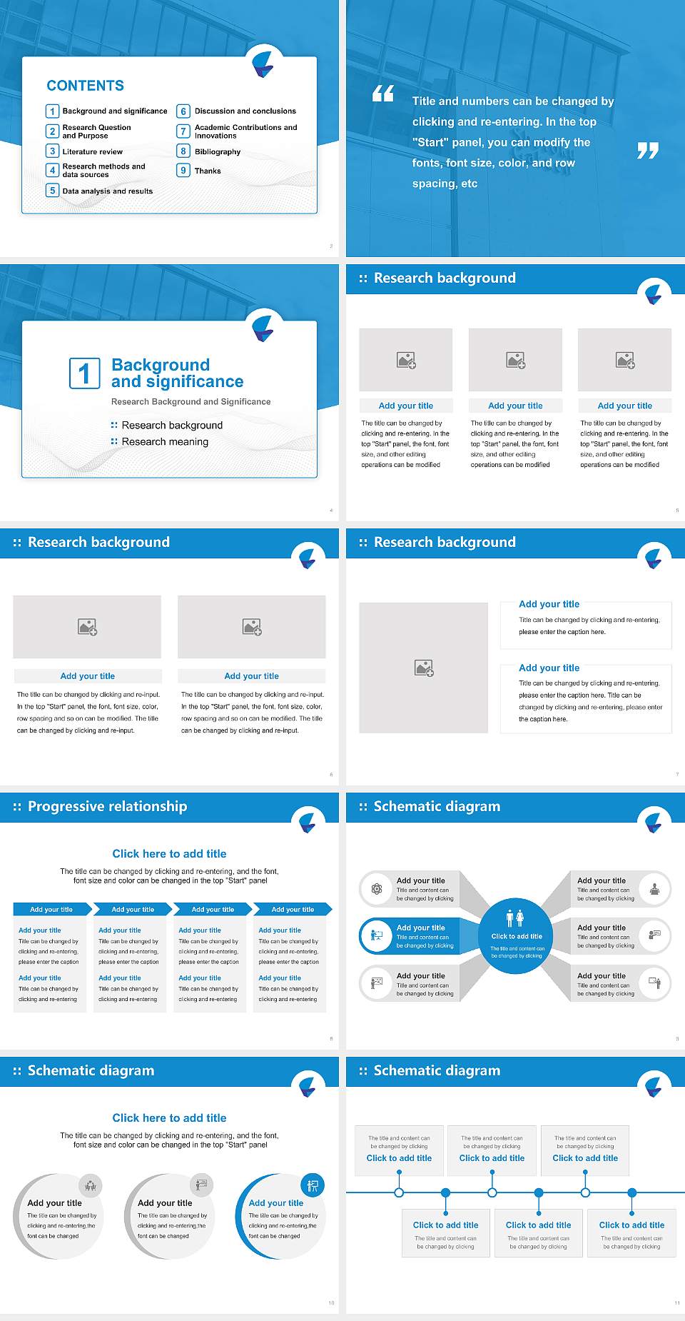 Gifu Shotoku Gakuen University Graduation Thesis Defense PPT Template4:3 ratio PPT effect preview image2