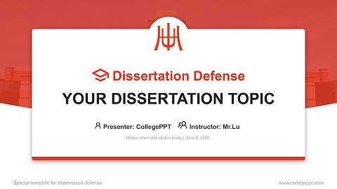 Heisei International University Graduation Thesis Defense PPT Template