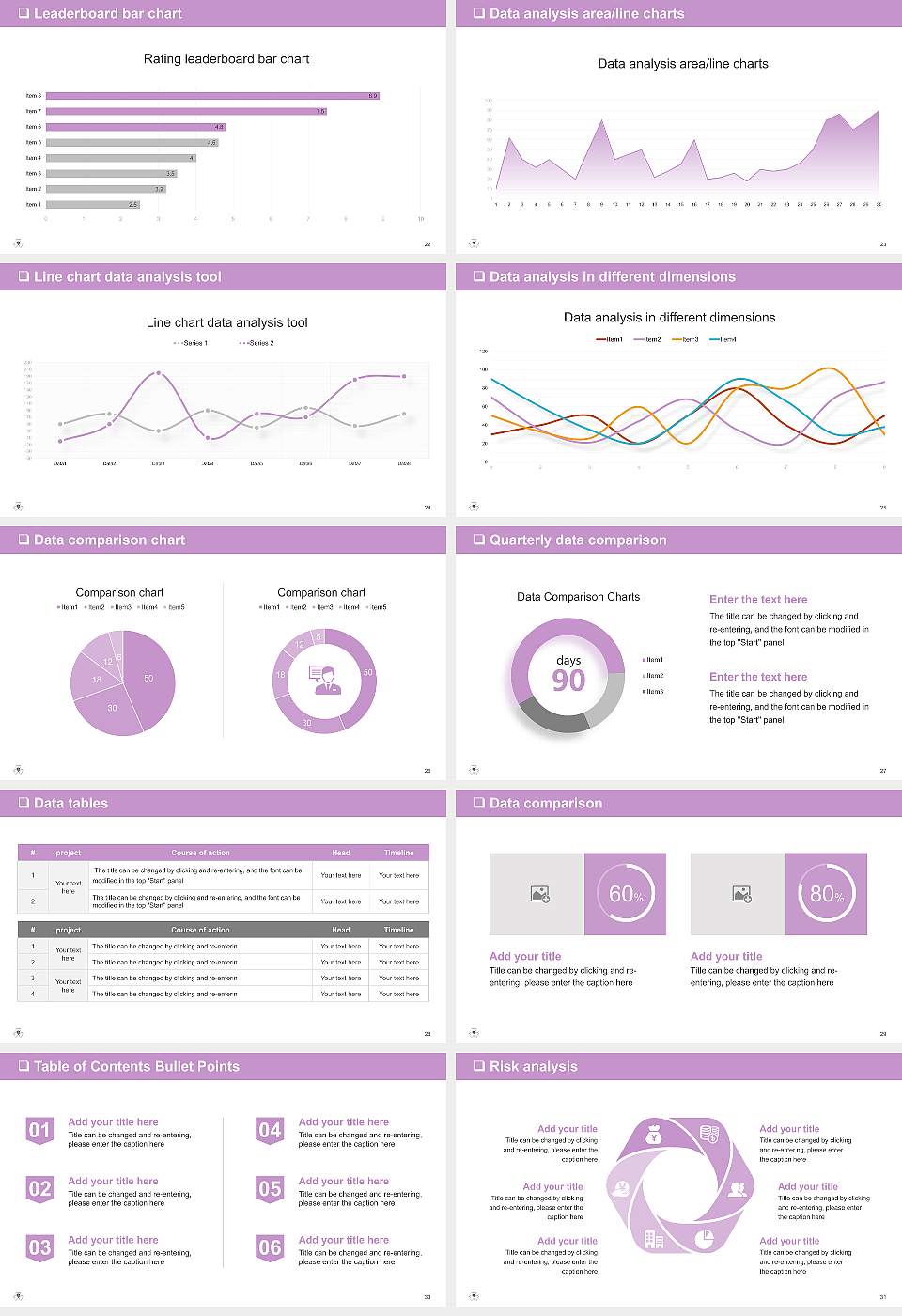 Gunma Prefectural Women’s University General Purpose PPT Template16:9 ratio PPT effect preview image4
