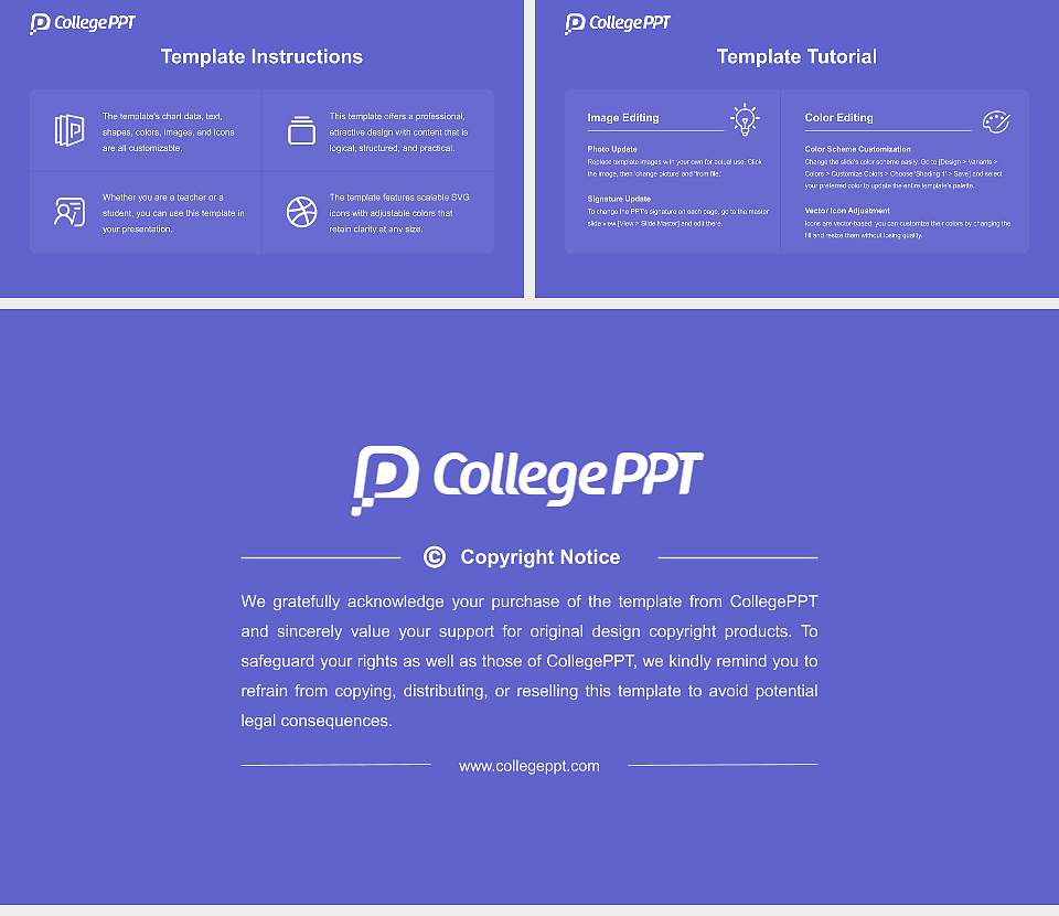 Hanazono University Academic Presentation/Research Findings Report PPT Template16:9 ratio PPT effect preview image5