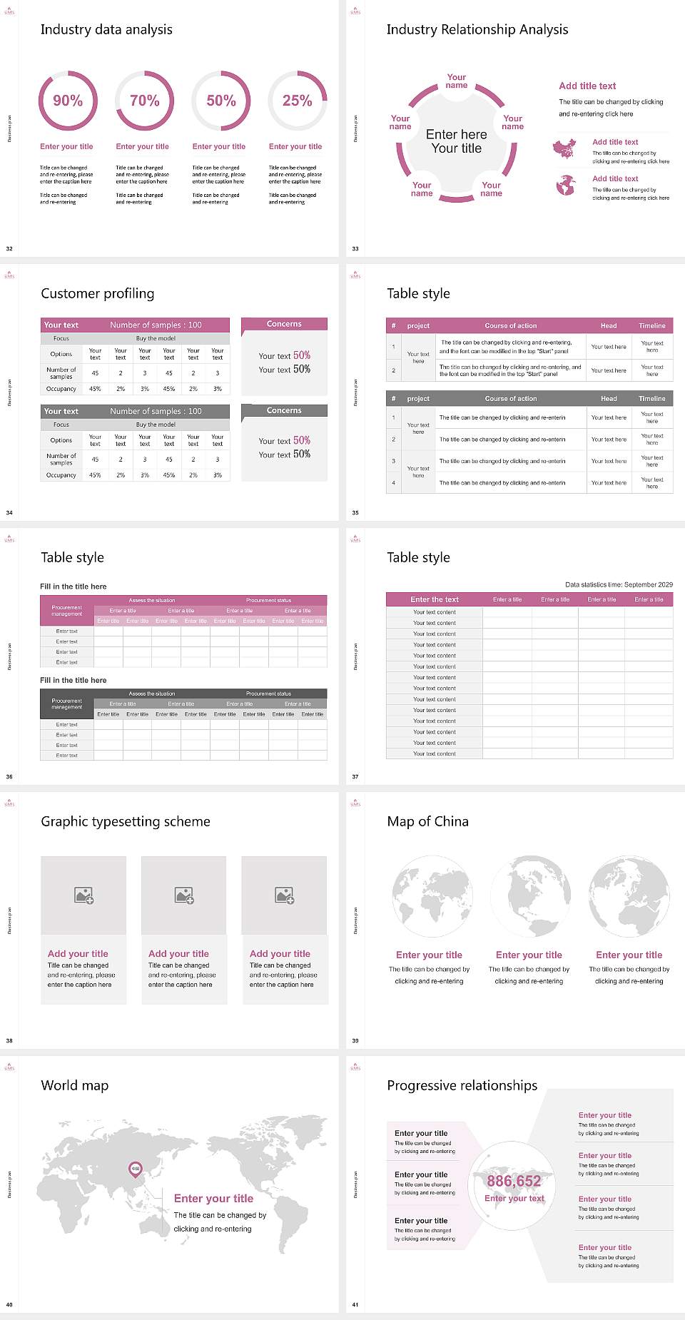 Heian Jogakuin (St. Agnes’) University Competition/Entrepreneurship Contest PPT Template4:3 ratio PPT effect preview image5