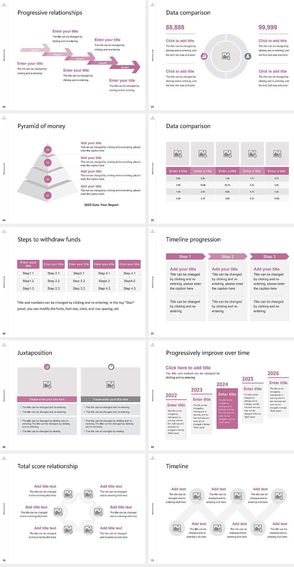 Heian Jogakuin (St. Agnes’) University Competition/Entrepreneurship Contest PPT Template4:3 ratio PPT effect preview image8