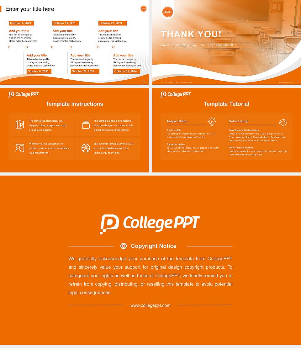 Graduate Institute for Entrepreneurial Studies Lecture Sharing and Networking Event PPT Template16:9 ratio PPT effect preview image4