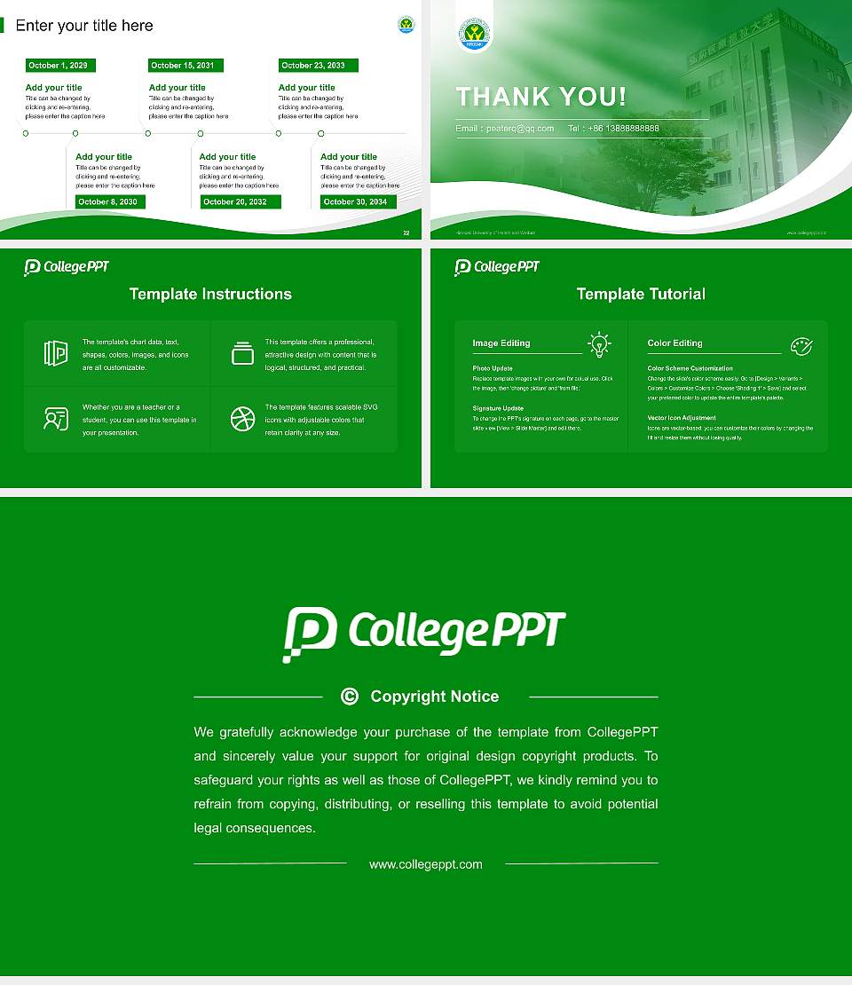 Hirosaki University of Health and Welfare Lecture Sharing and Networking Event PPT Template16:9 ratio PPT effect preview image4