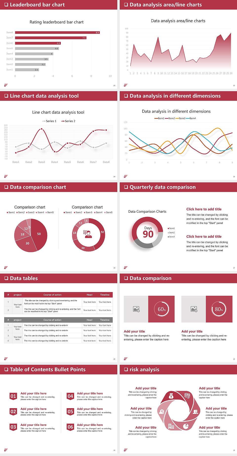 Institute of Technologists General Purpose PPT Template4:3 ratio PPT effect preview image4