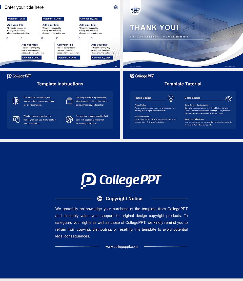 Hakodate University Lecture Sharing and Networking Event PPT Template16:9 ratio PPT effect preview image4