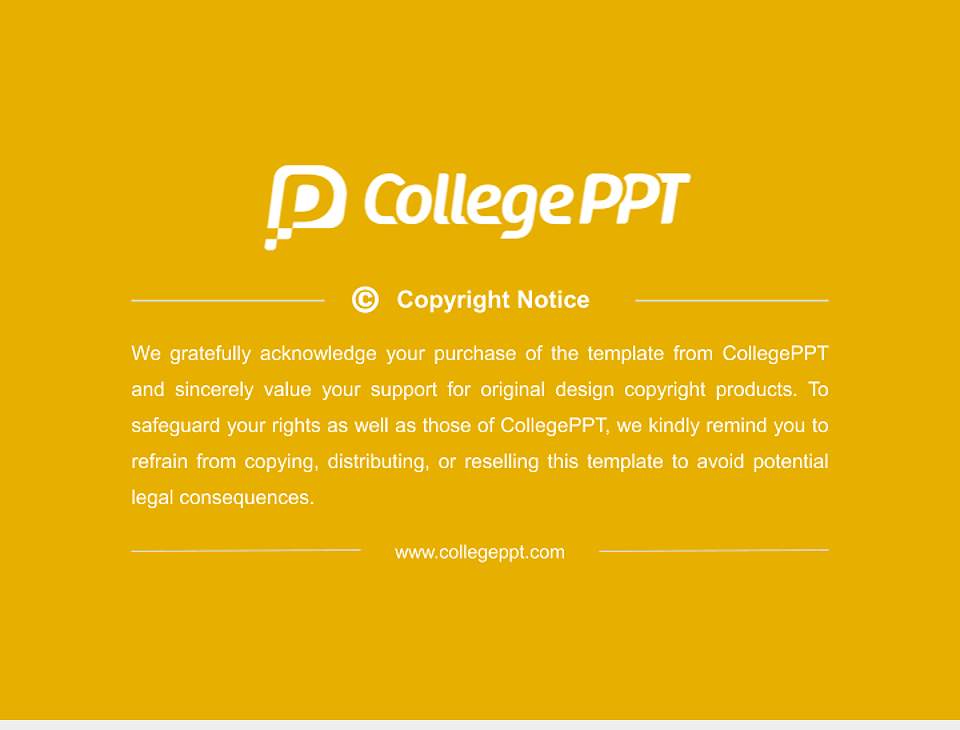 Hoshi University Resume PPT Template4:3 ratio PPT effect preview image5