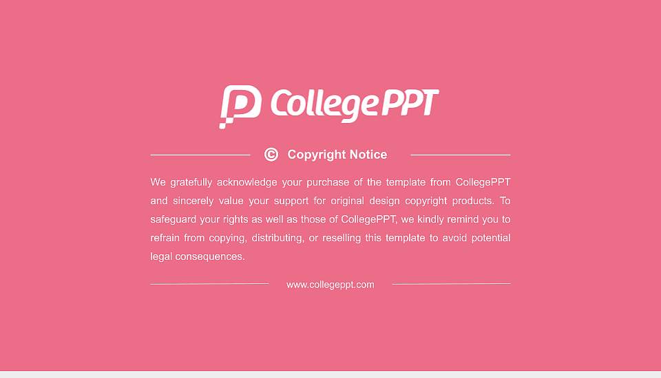 Hiroshima International University General Purpose PPT Template16:9 ratio PPT effect preview image6