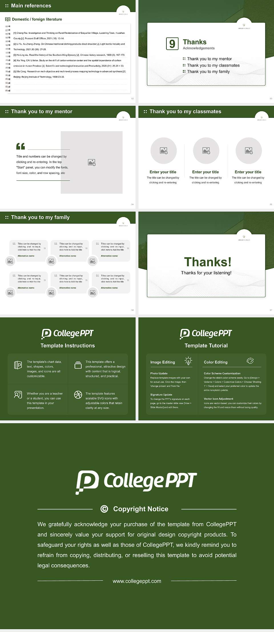 International College for Postgraduate Buddhist Studies Graduation Thesis Defense PPT Template4:3 ratio PPT effect preview image7