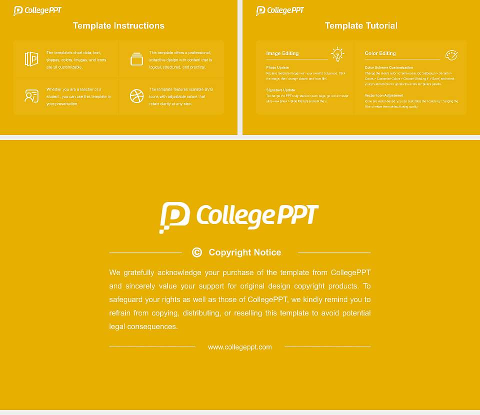 Hoshi University Academic Presentation/Research Findings Report PPT Template16:9 ratio PPT effect preview image5