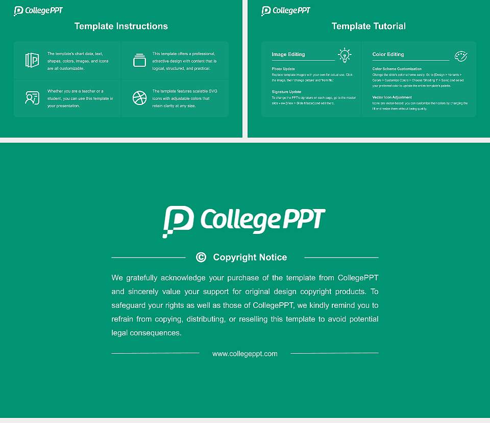 Hokkaido Chitose College of Rehabilitation Course/Courseware Creation PPT Template16:9 ratio PPT effect preview image5