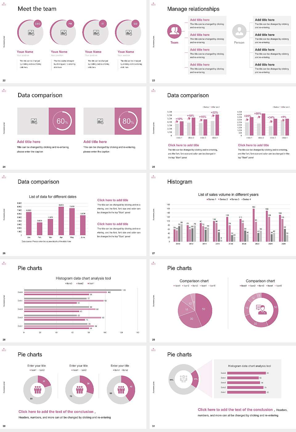 Heian Jogakuin (St. Agnes’) University Competition/Entrepreneurship Contest PPT Template16:9 ratio PPT effect preview image4
