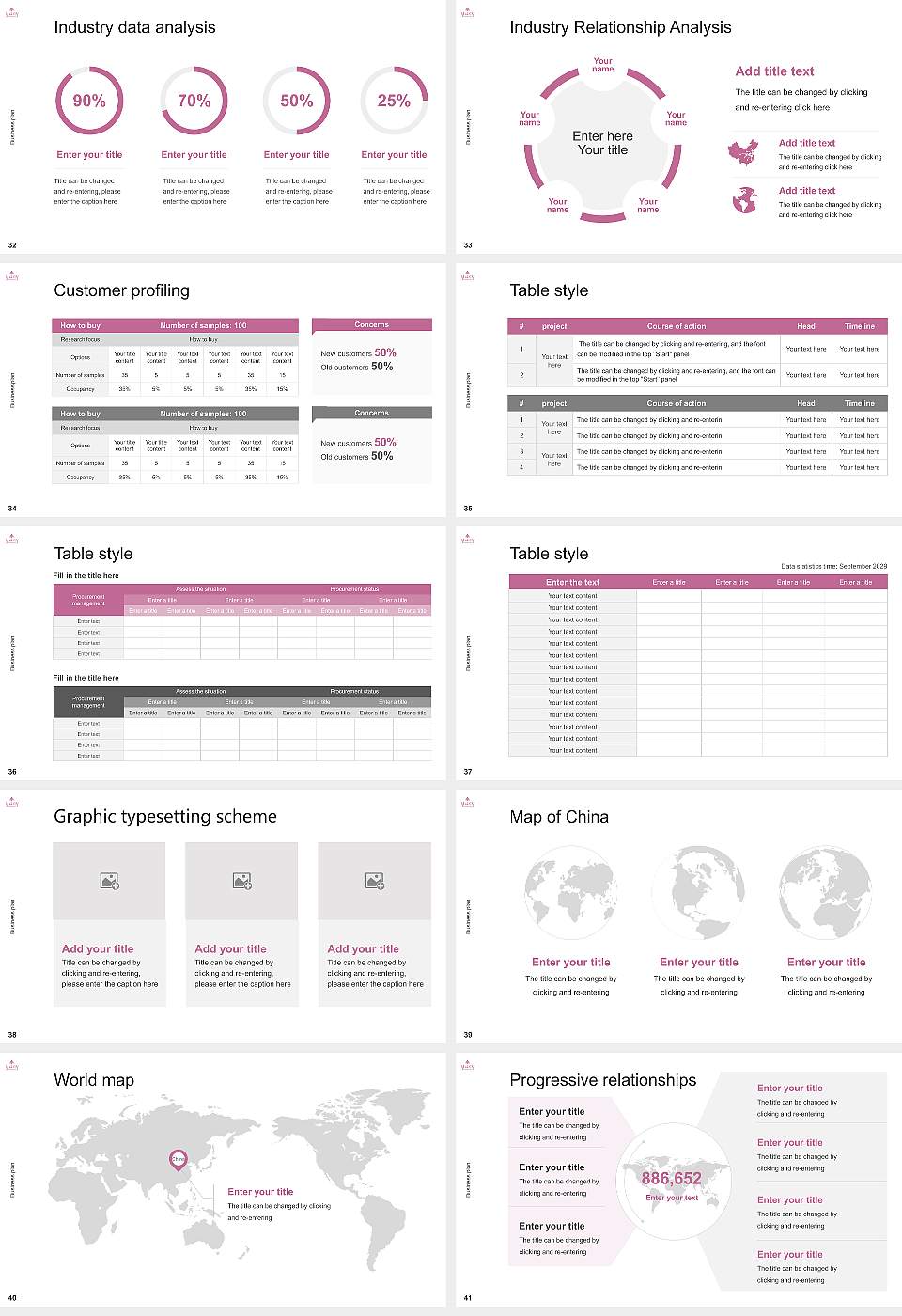 Heian Jogakuin (St. Agnes’) University Competition/Entrepreneurship Contest PPT Template16:9 ratio PPT effect preview image5