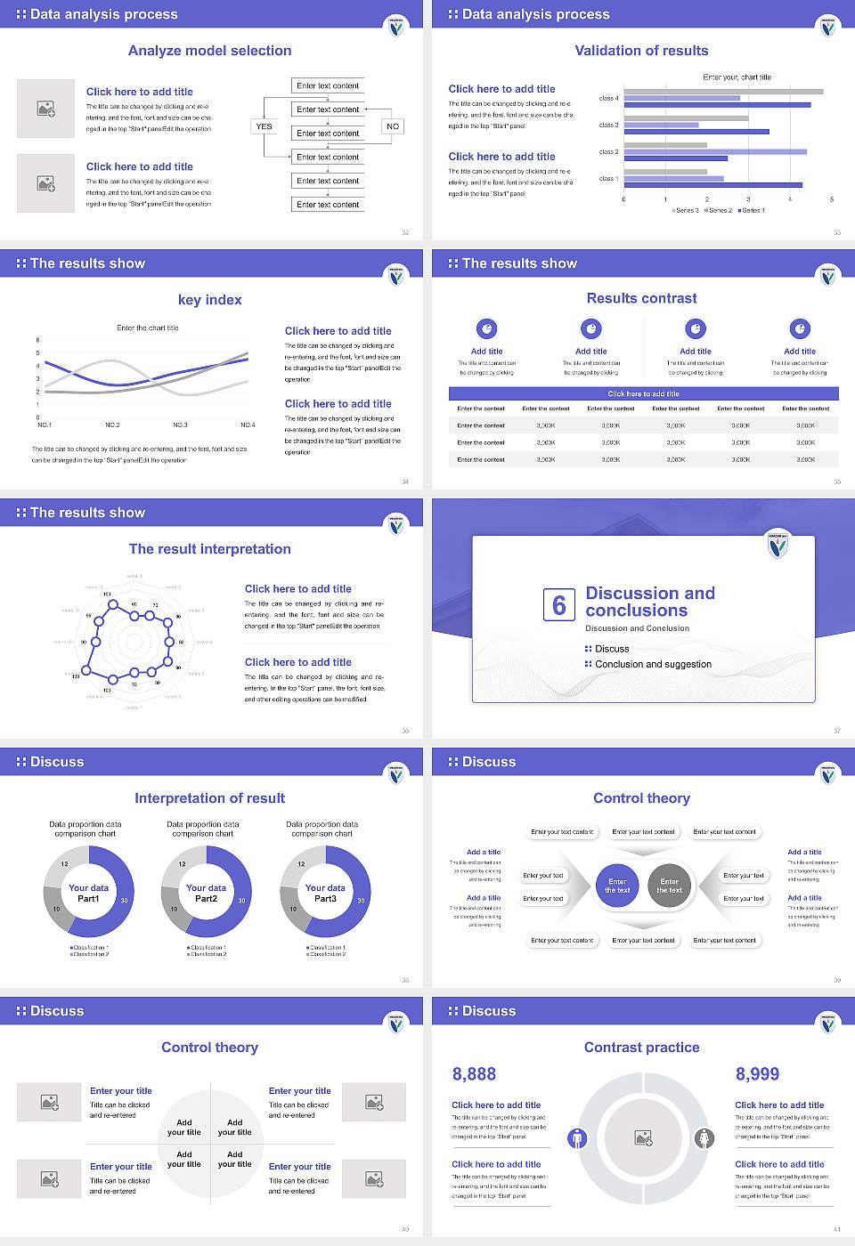Hanazono University Graduation Thesis Defense PPT Template16:9 ratio PPT effect preview image5