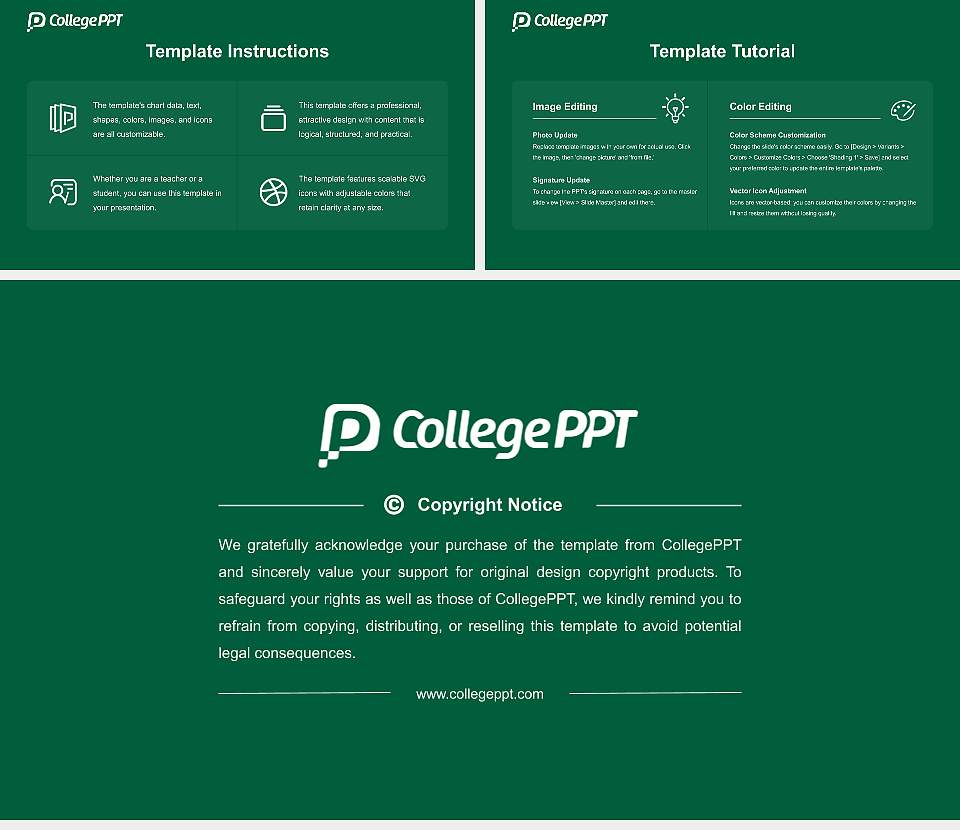 Hiroshima University Academic Presentation/Research Findings Report PPT Template16:9 ratio PPT effect preview image5