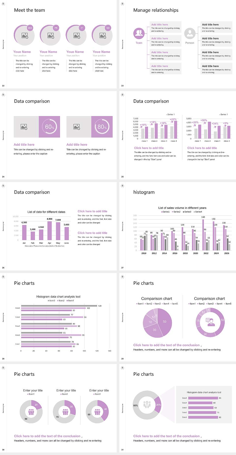Gunma Prefectural Women’s University Competition/Entrepreneurship Contest PPT Template4:3 ratio PPT effect preview image4