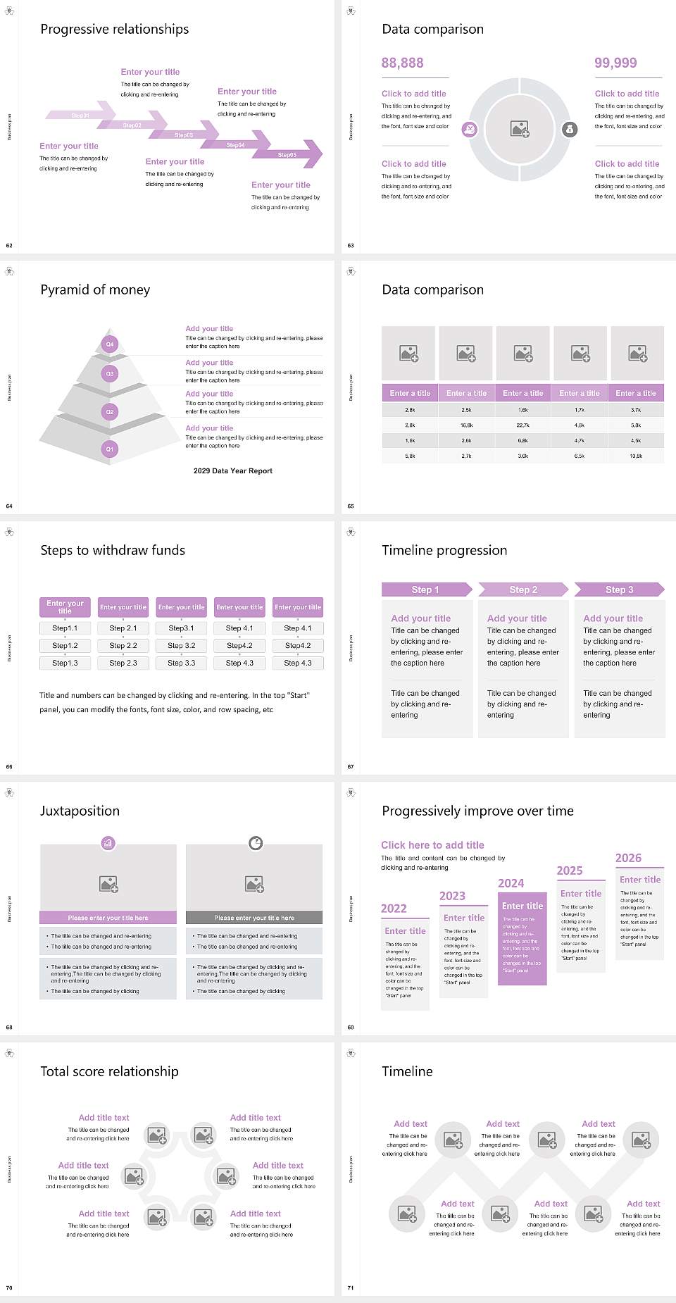 Gunma Prefectural Women’s University Competition/Entrepreneurship Contest PPT Template4:3 ratio PPT effect preview image8