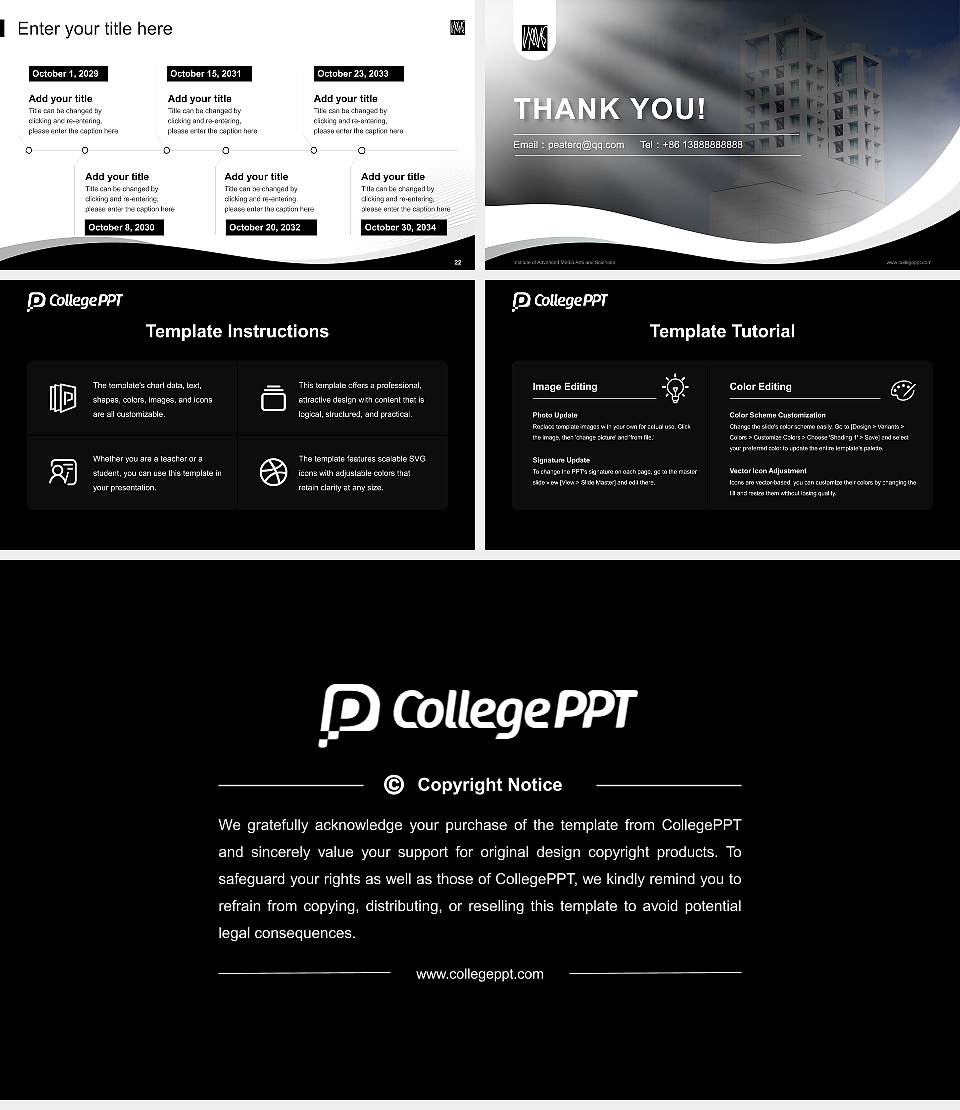 Institute of Advanced Media Arts and Sciences Lecture Sharing and Networking Event PPT Template16:9 ratio PPT effect preview image4