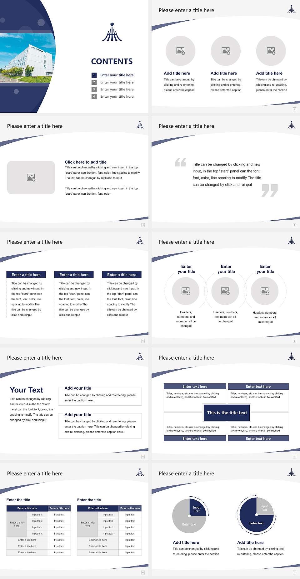 Health Sciences University of Hokkaido Course/Courseware Creation PPT Template4:3 ratio PPT effect preview image2