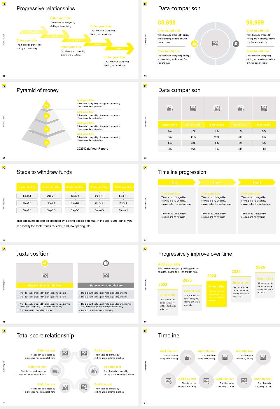 Hijiyama University Competition/Entrepreneurship Contest PPT Template16:9 ratio PPT effect preview image8