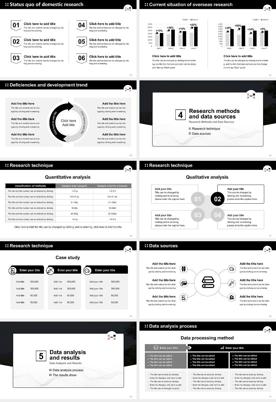 Hiroshima Institute of Technology Graduation Thesis Defense PPT Template16:9 ratio PPT effect preview image4