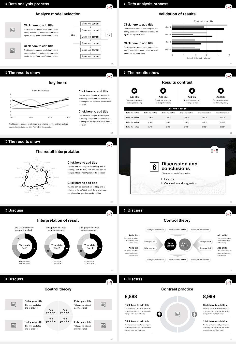 Hiroshima Institute of Technology Graduation Thesis Defense PPT Template16:9 ratio PPT effect preview image5