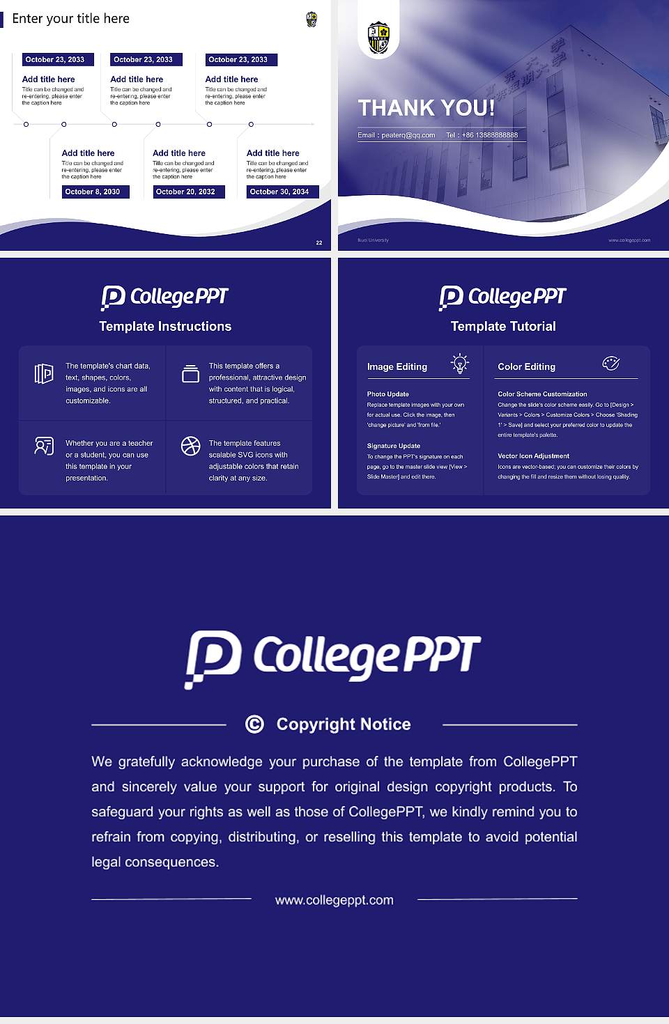 Ikuei University Lecture Sharing and Networking Event PPT Template4:3 ratio PPT effect preview image4